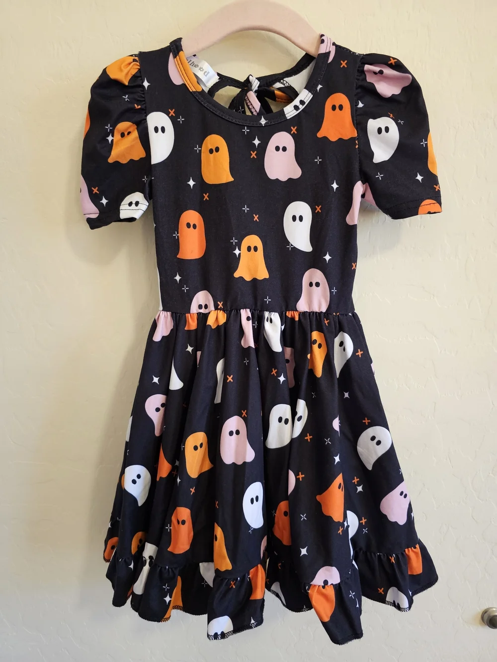 Girlhood By Little Stocking Co Girls Hey Boo! Twirl Dress Size 3